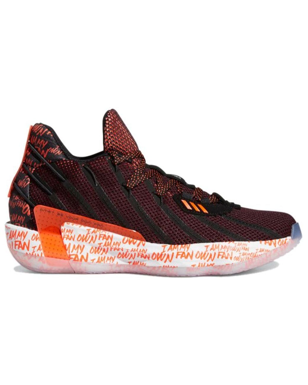 Adidas Brown Dame 7 'I Am My Own Fan 2Kday' for men