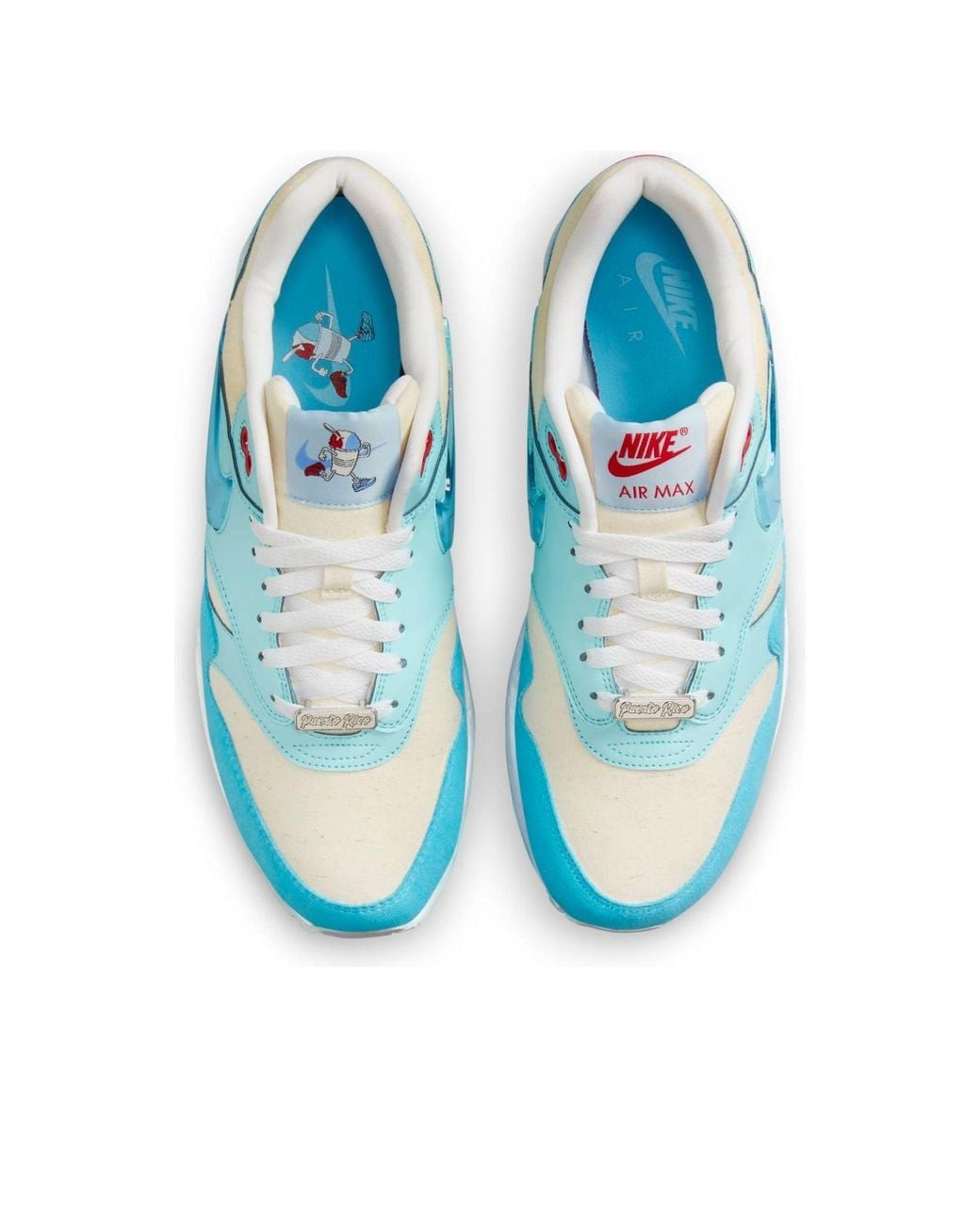 Nike Blue Air Max 1 'Puerto Rican Day Gale' for men