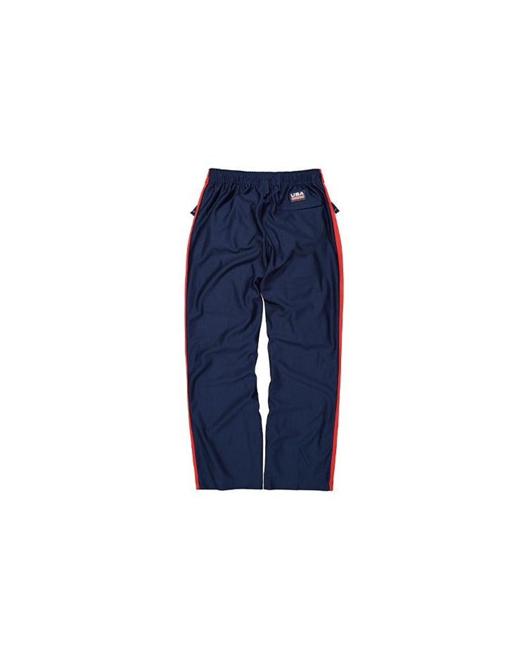 Nike Blue Swoosh Loose Straight Casual Pants for men