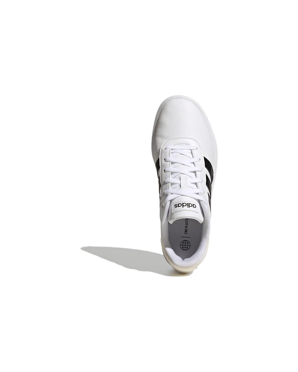 Adidas White (Wmns) Court Platform Shoes