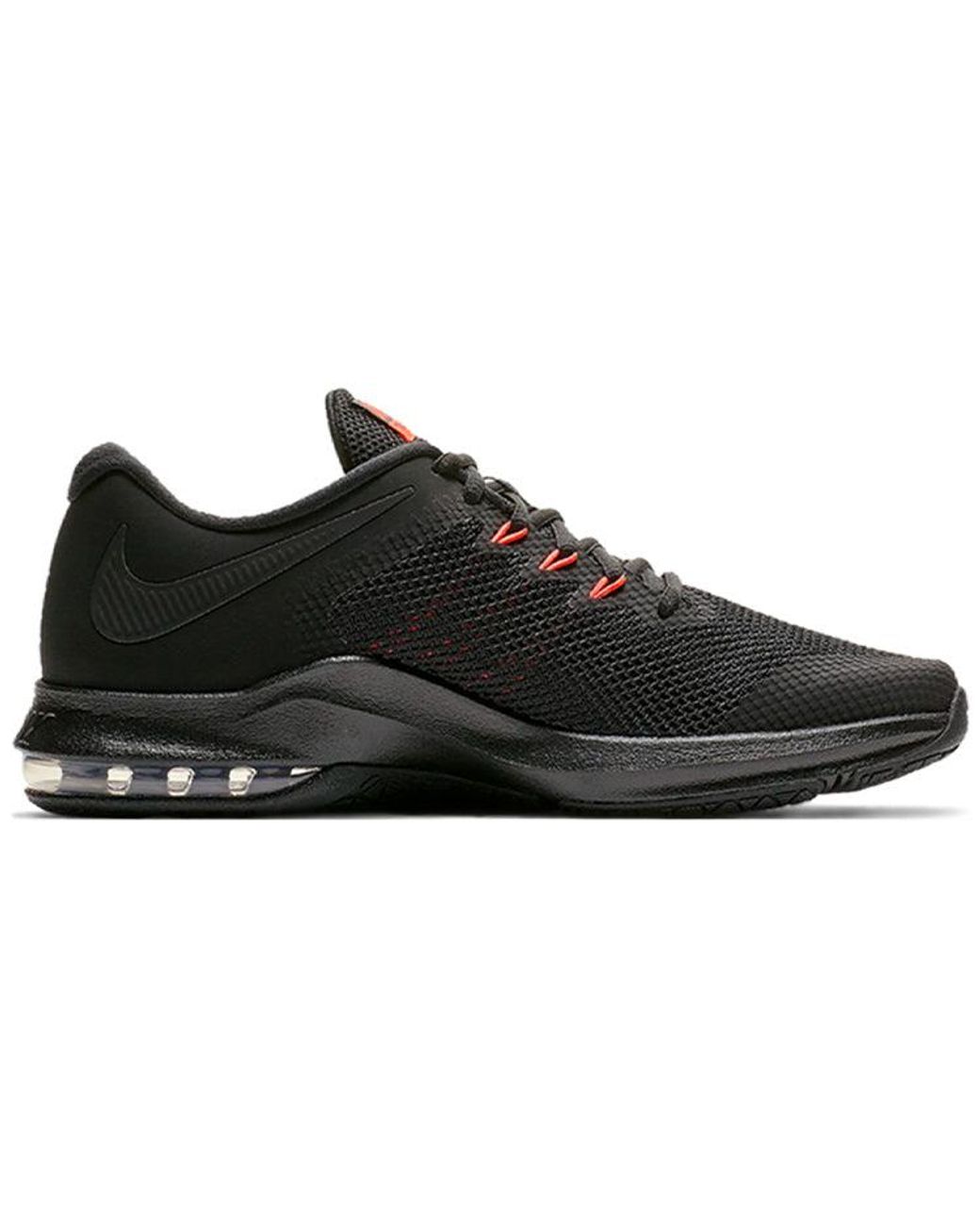 Nike Black Air Max Alpha Trainer 'Bright Crimson' for men
