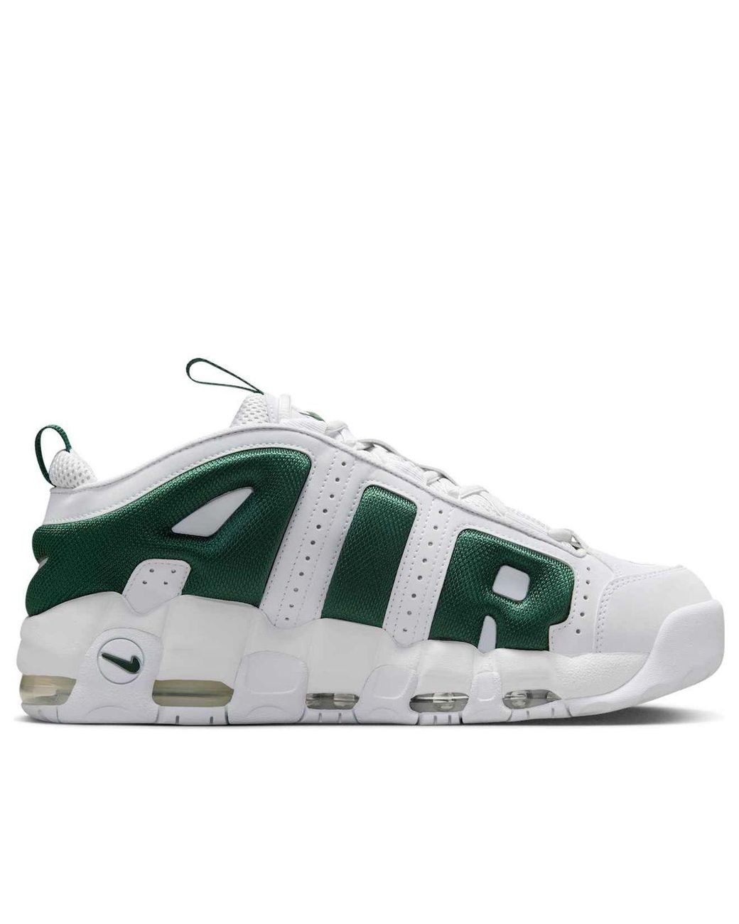 Nike Green Air More Uptempo Low Fir' for men
