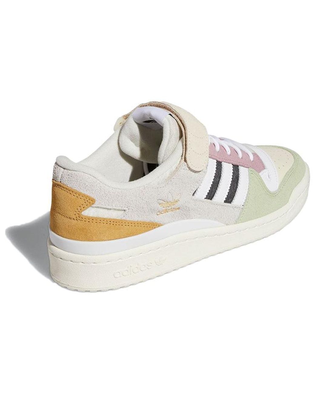 Adidas White Forum 84 Low 'Off Magic Mauve' for men