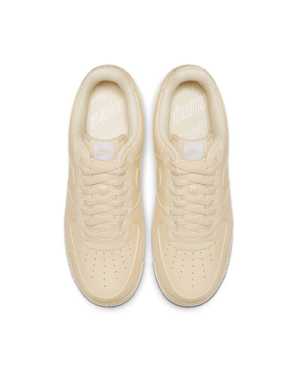 Nike Natural Air Force 1 Low Canvas for men