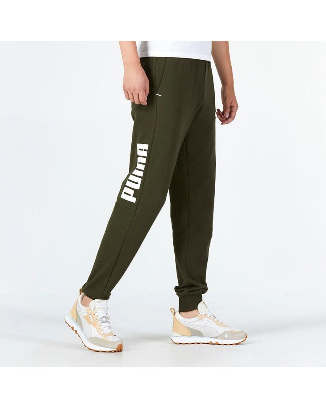 PUMA Green Power Sweatpants for men