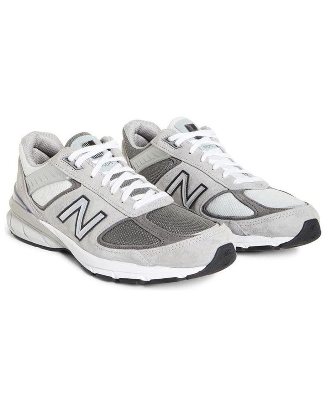 New Balance White 990V5 Made for men