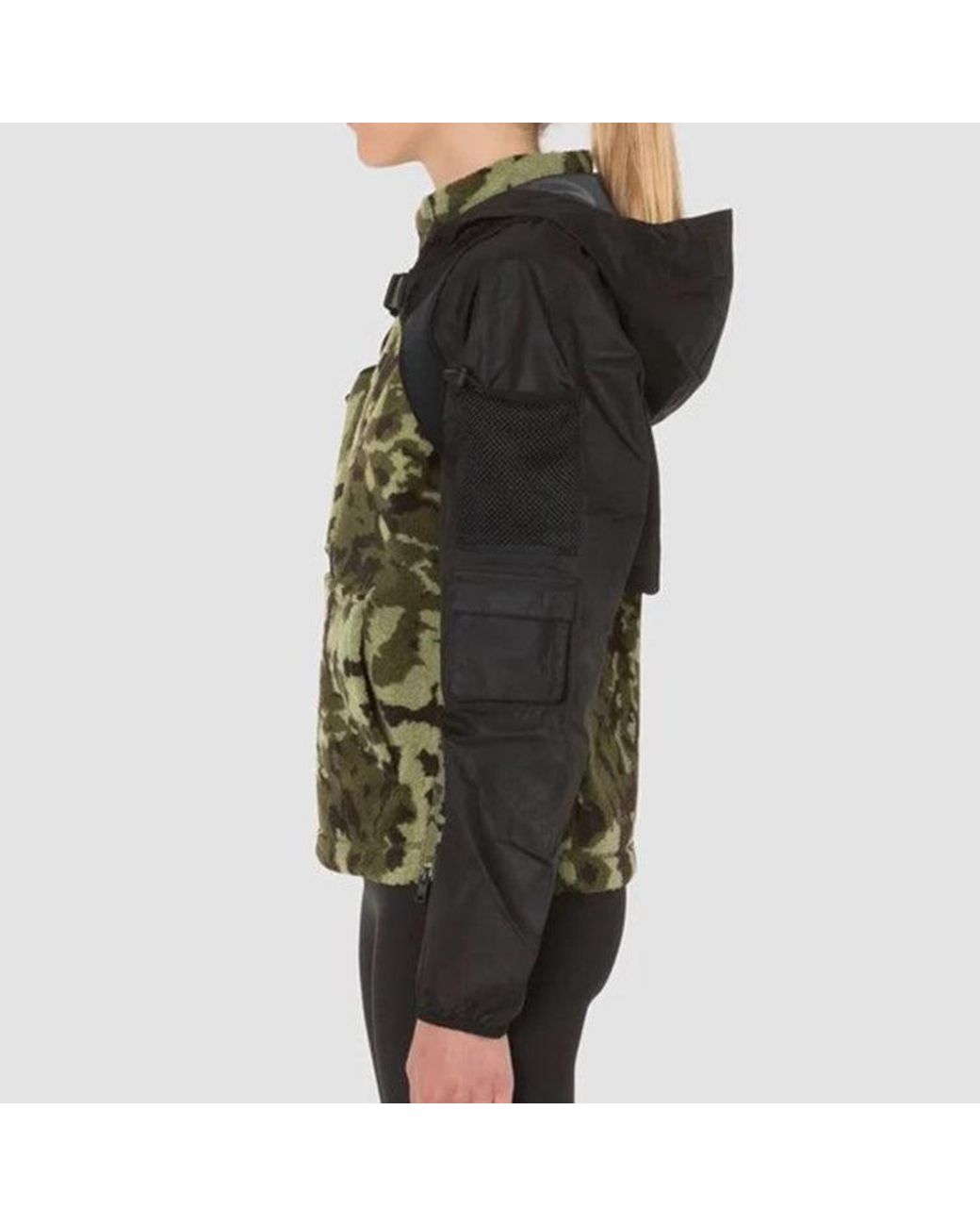 Nike Green (Wmns) Lab Hooded Top Camo'