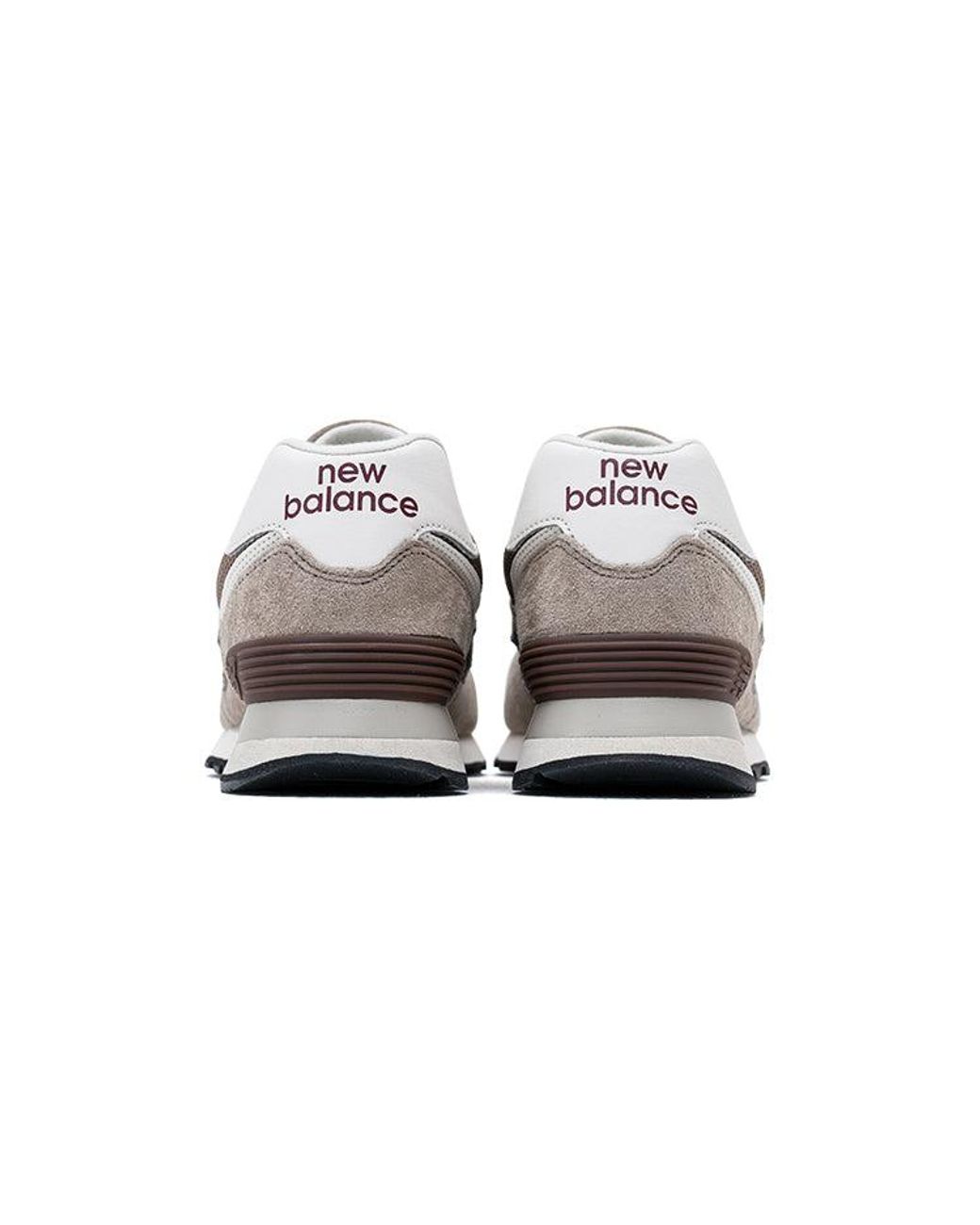 New Balance White 574 for men