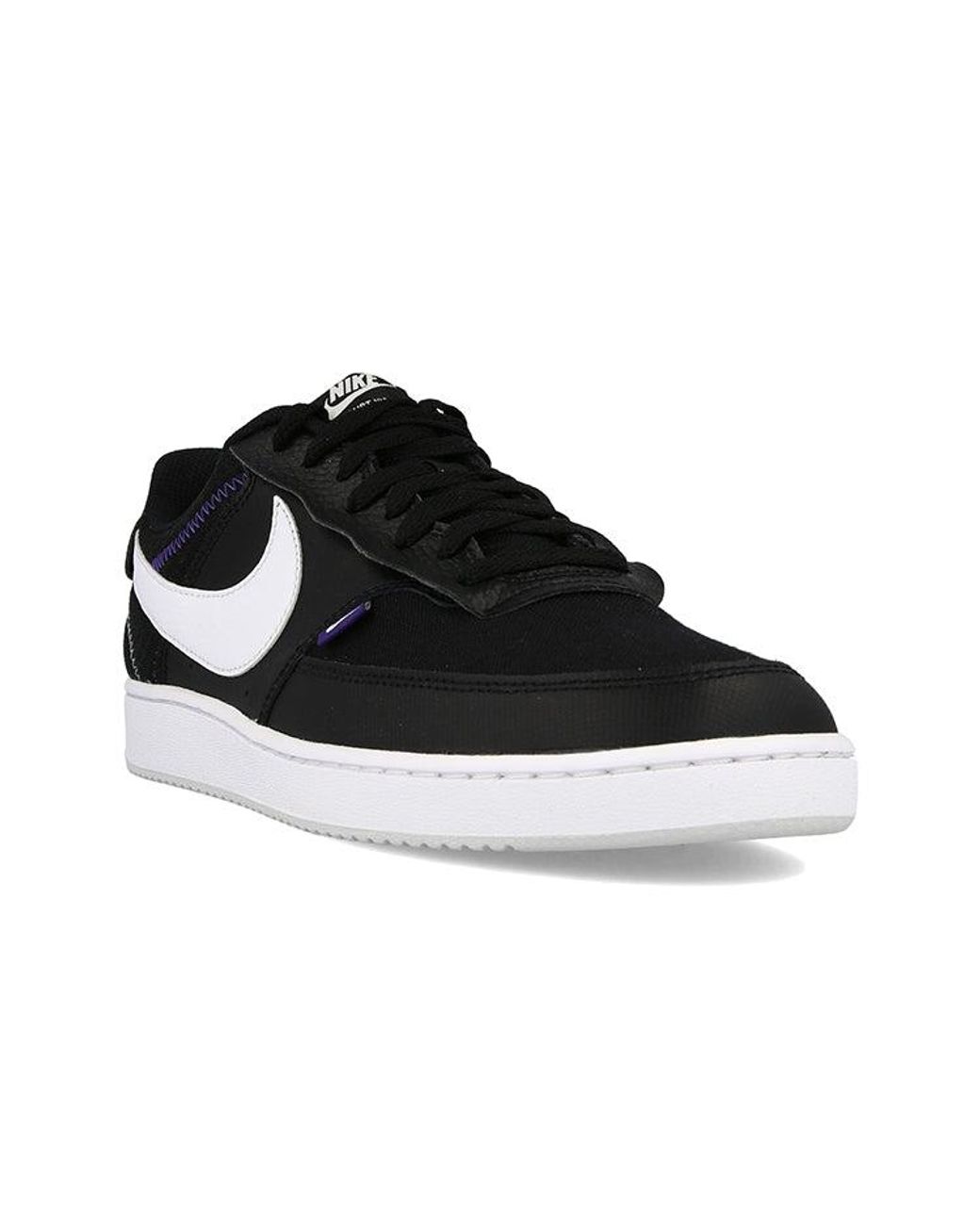 Nike Black Court Vision Low Premium for men
