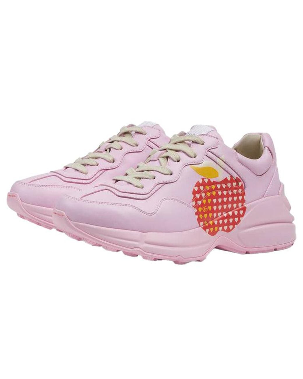 Gucci Pink (Wmns) Rhyton Apple'