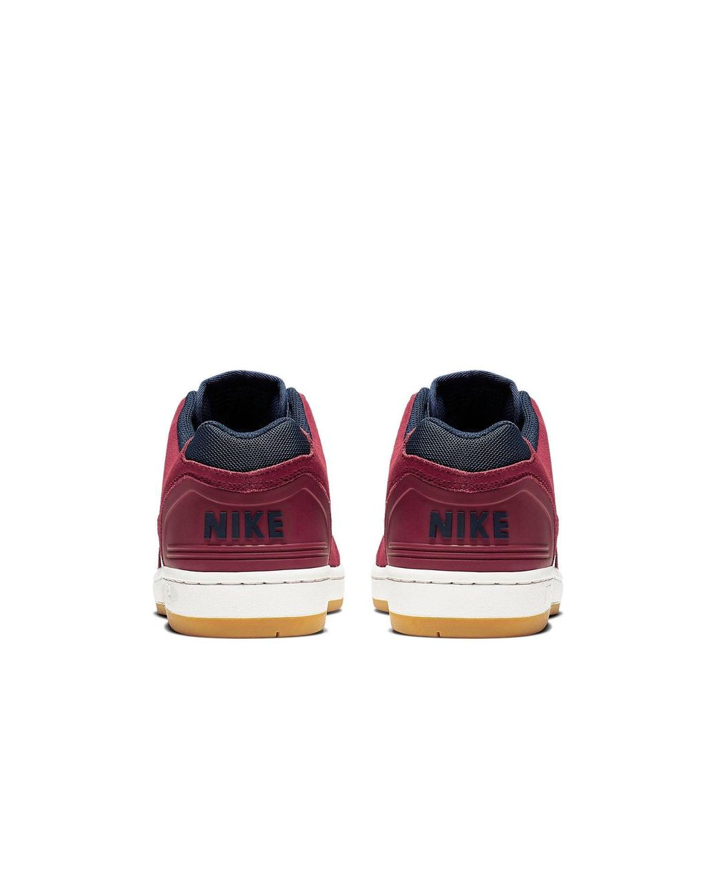 Nike Red Air Force 2 Low Sb 'Team Obsidian' for men