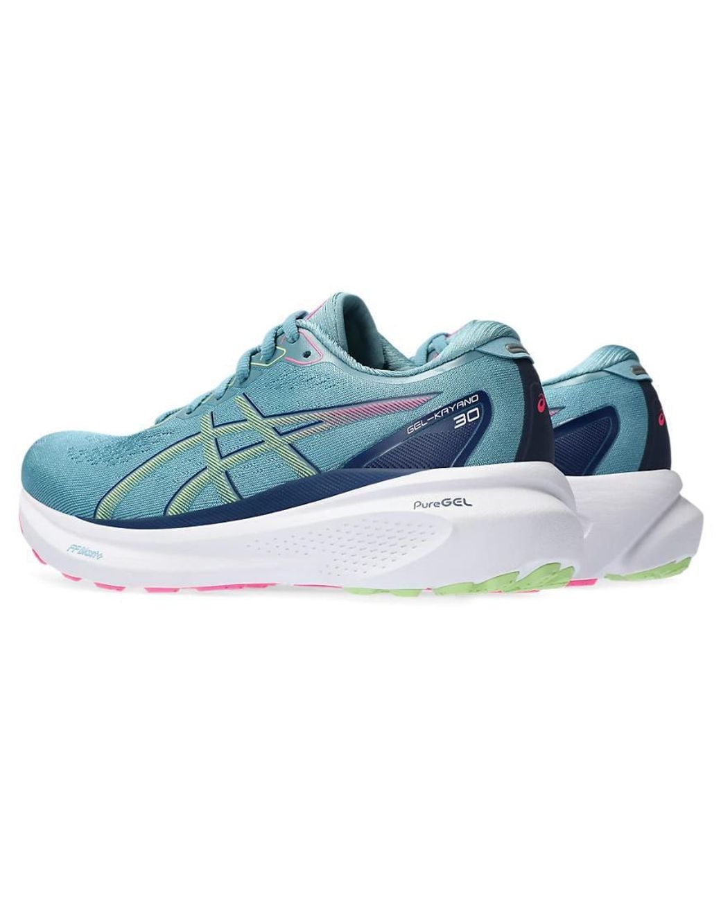 Asics Blue (Wmns) Gel-Kayano 30 'Gris Lime'
