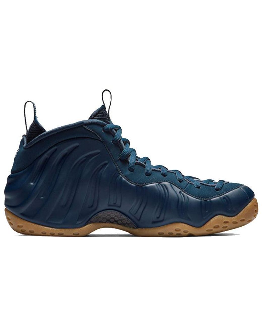 Nike foamposite navy clearance blue