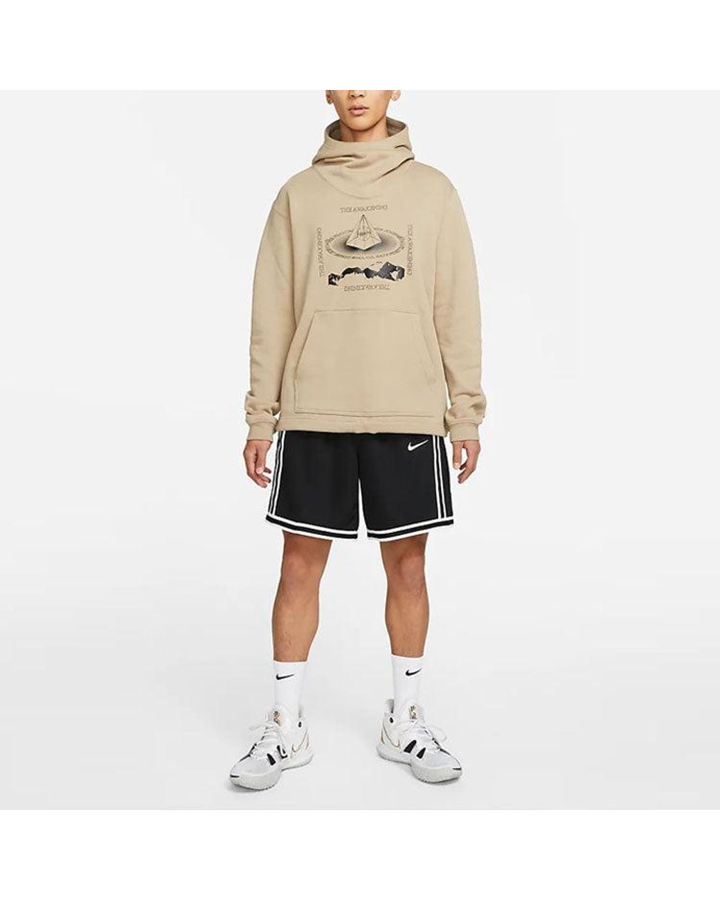 Nike Natural Kyrie Alphabet Printing Pullover for men