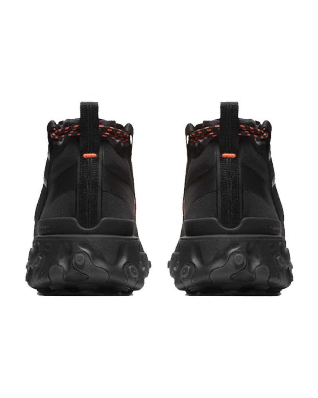 Nike Black React Runner Mid Wr Ispa Shoes for men