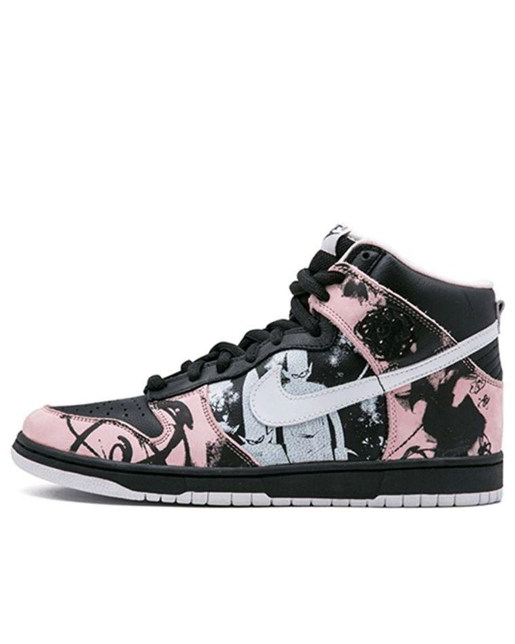 Nike Black Sb Dunk High Pro "unkle Futura" Shoes for men
