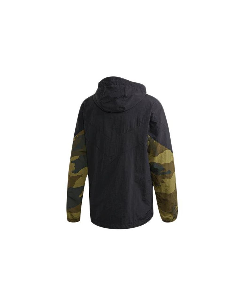 Adidas Blue Camouflage Windbreaker for men