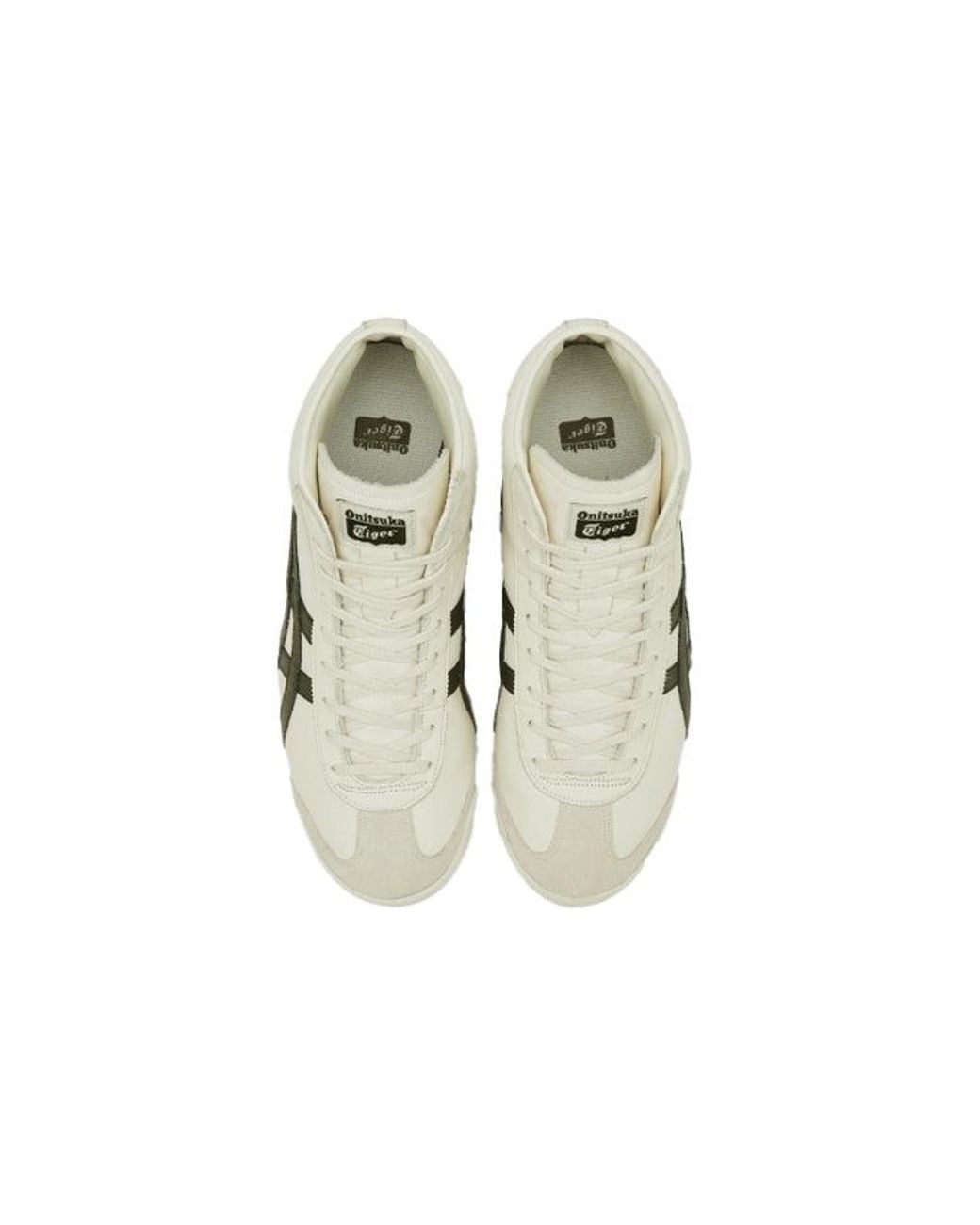 Onitsuka Tiger White Mexico Mid Runner 'Cream' for men