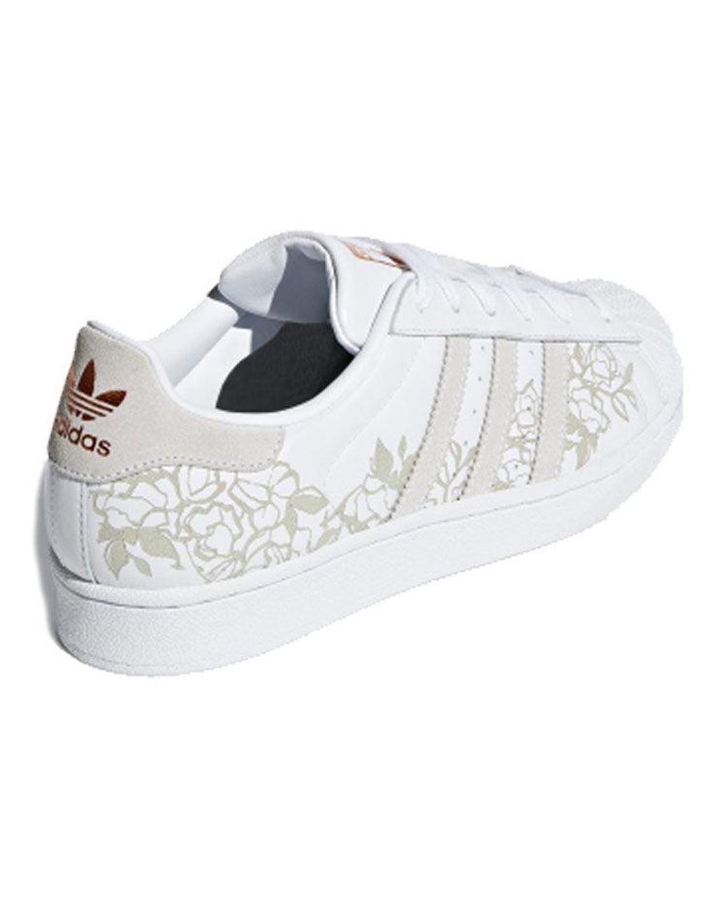 Adidas White (Wmns) Superstar 'Copper'