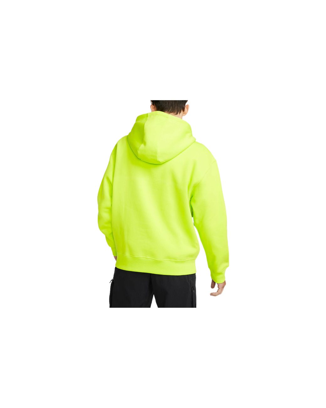 Nike Green Acg Therma-Fit Solid Color Logo Embroidered Hooded Long Sleeves Fluorescent for men