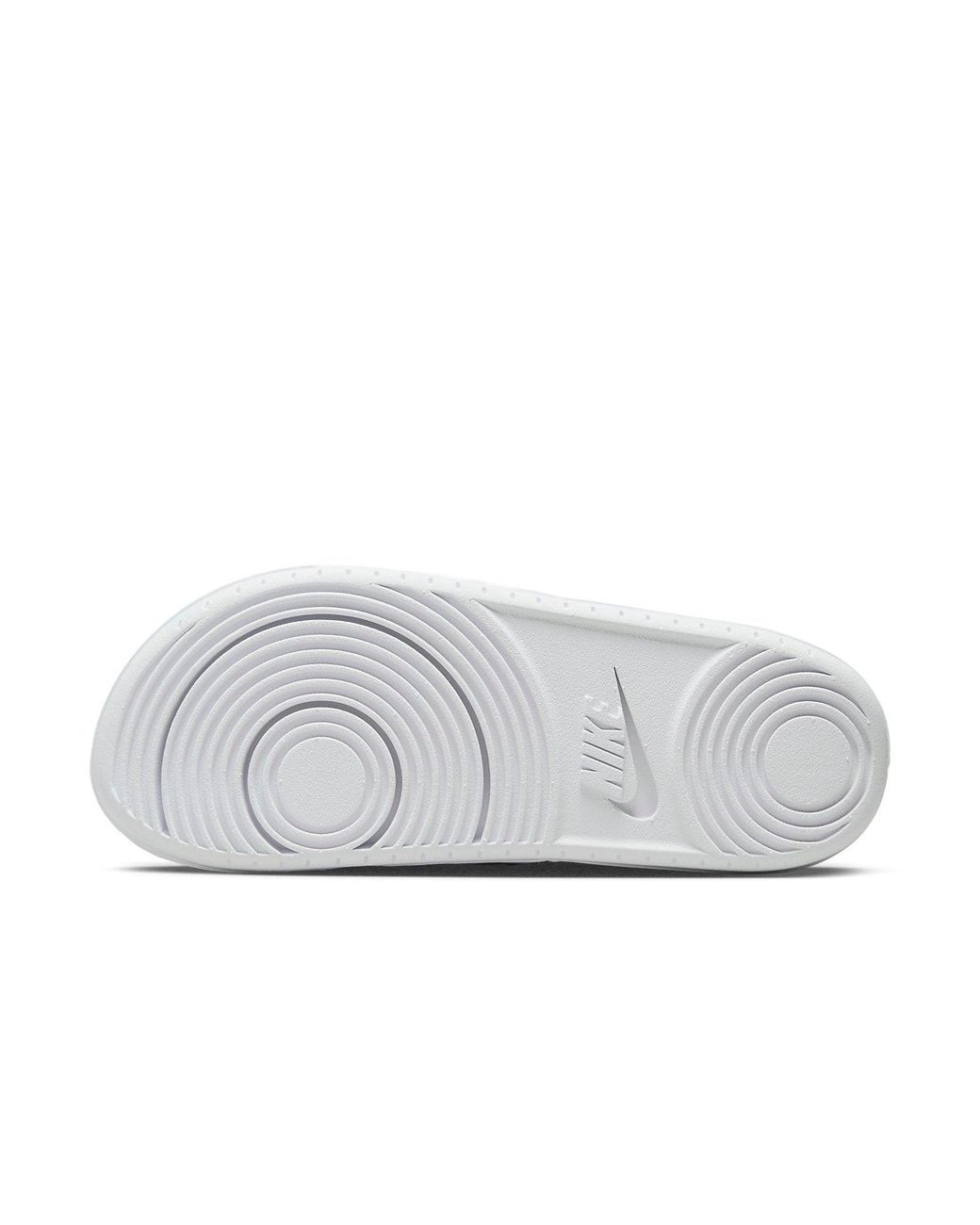Nike White (Wmns) Offcourt Slide Metallic'