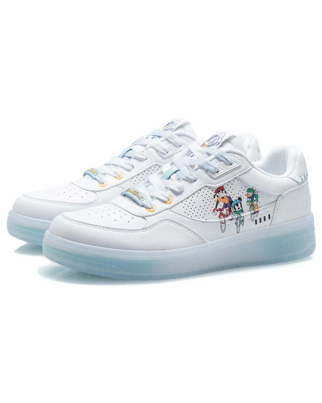 Li-ning Blue Classic Cushion X Disney Ice' for men