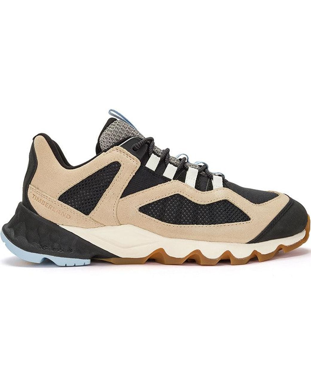 Timberland Black Solar Wave Leather Sneakers for men