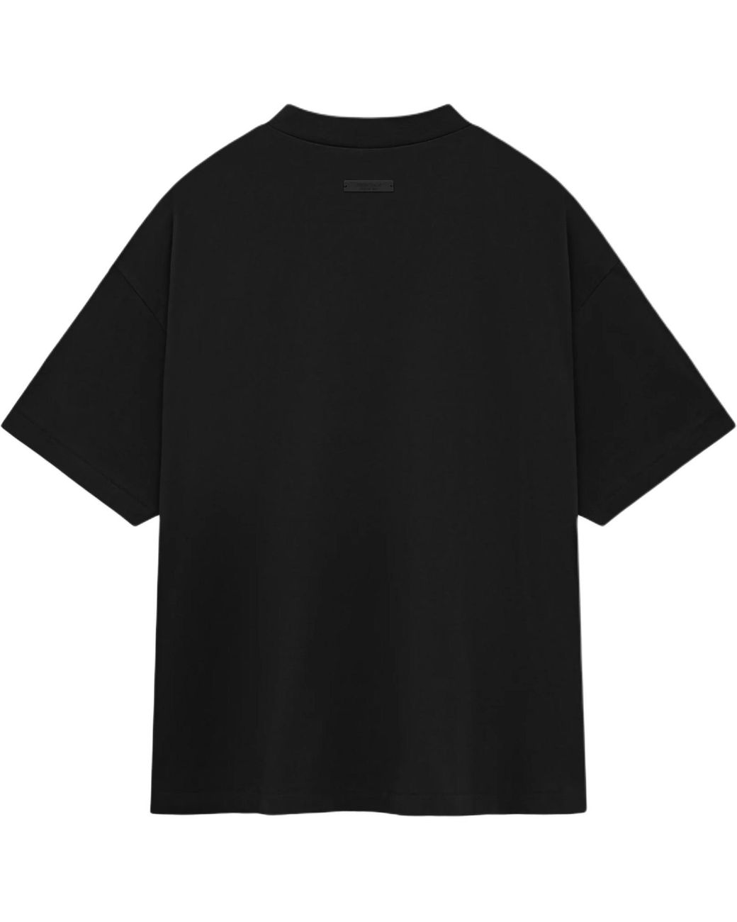Fear Of God Black Jersey Crewneck Tee for men