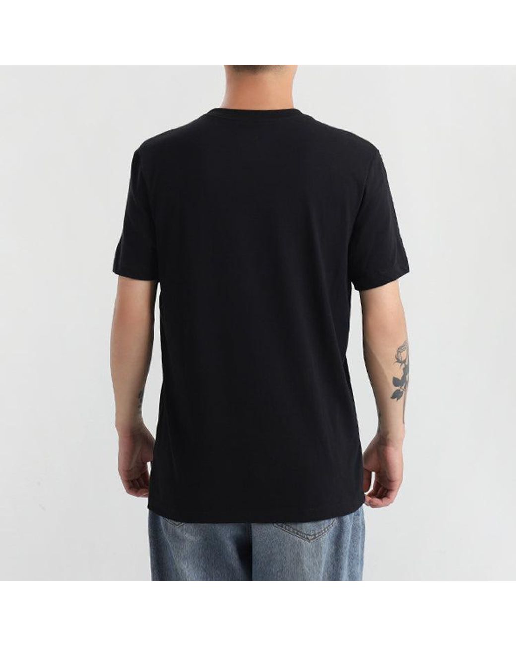 Nike Black Brooklyn Nets Mantra Dri-Fit Nba Short Sleeve for men