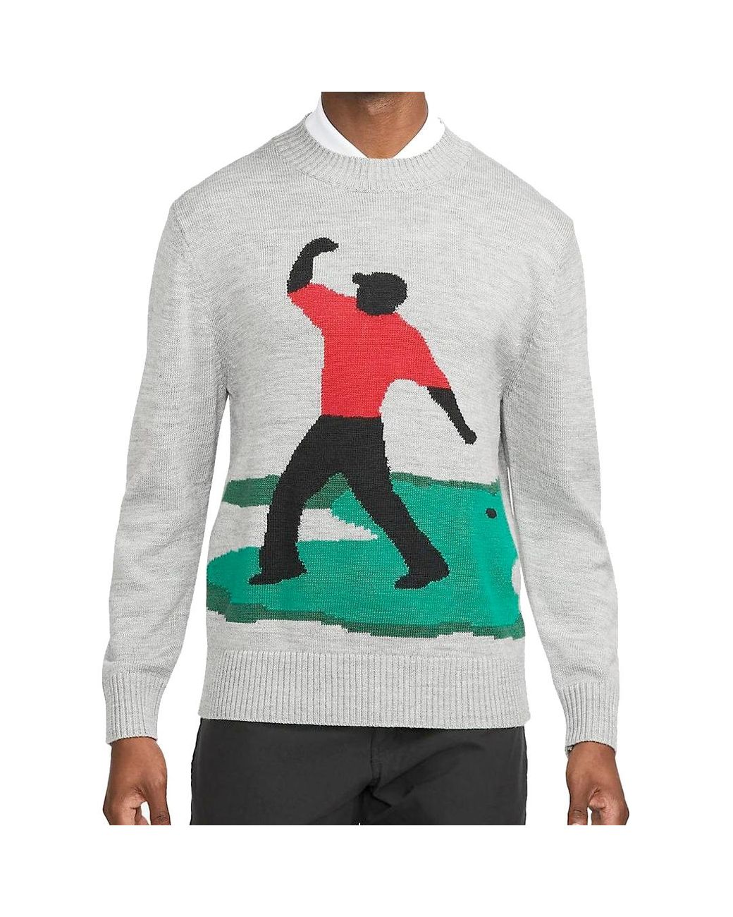 tiger woods nike crew neck