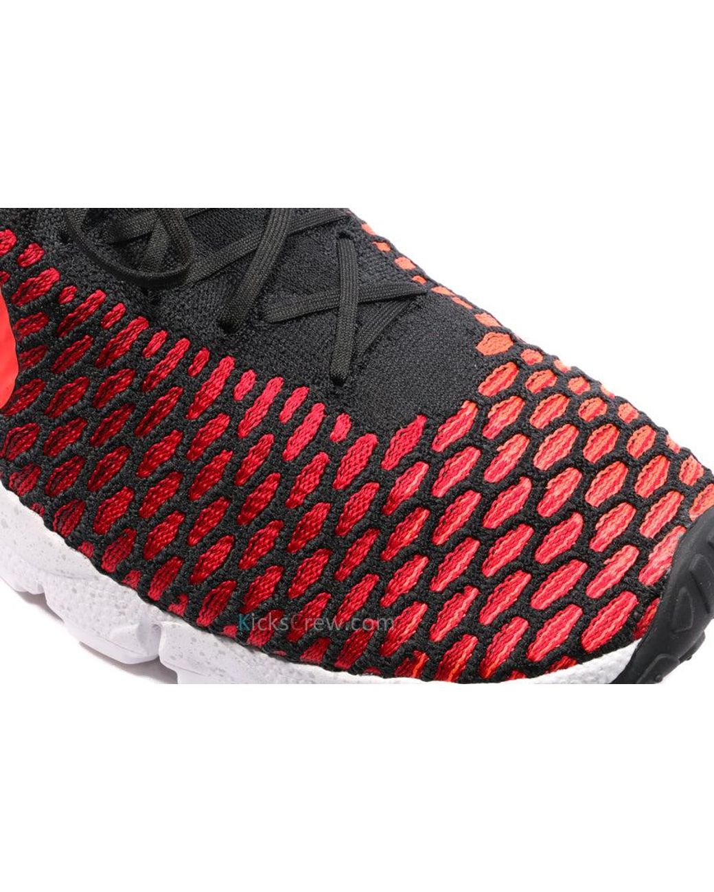 Nike Air Footscape Magista Flyknit 'black Gym Red' for Men | Lyst