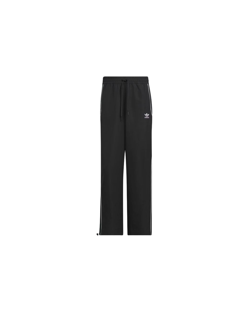 Adidas Black Originals 3-Stripes Pants Asia Sizing for men