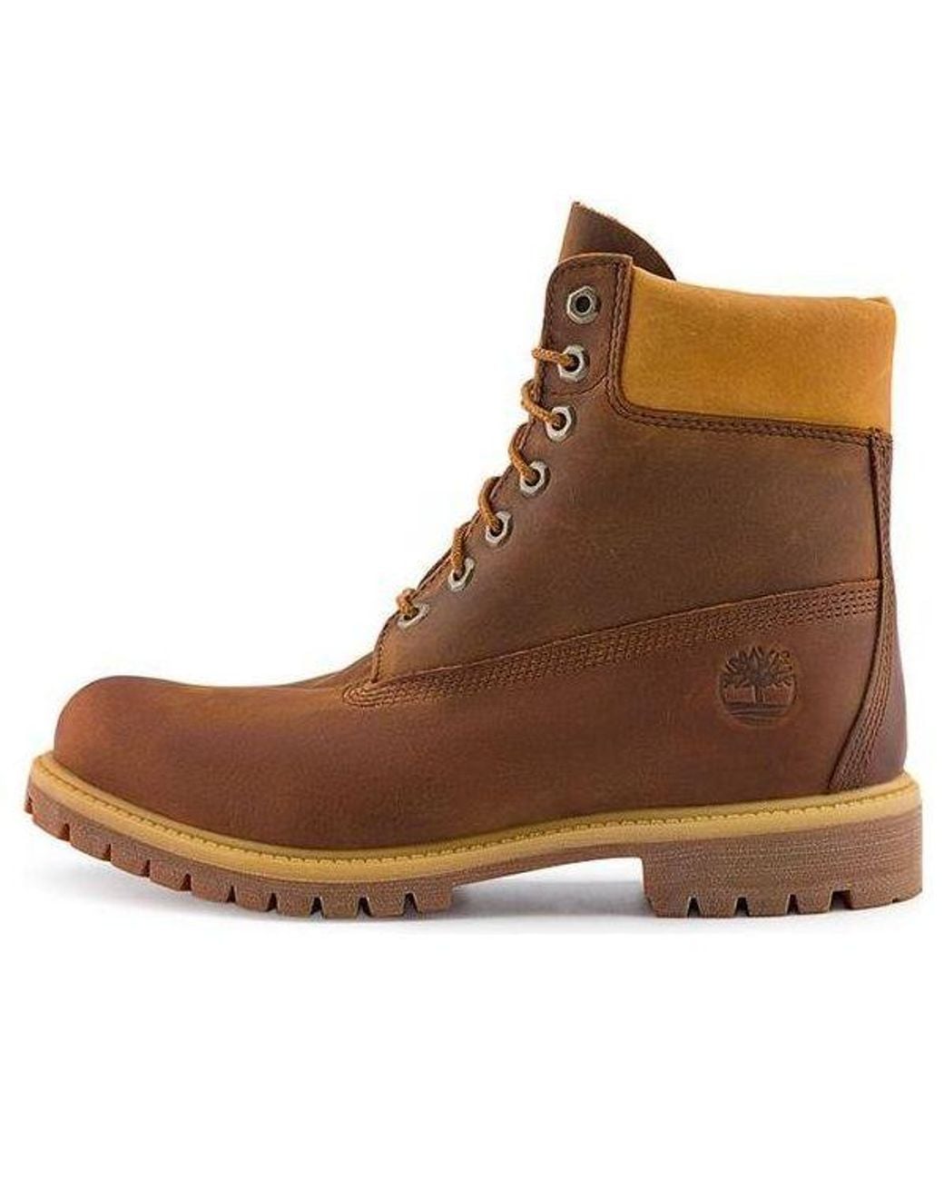 Timberland Brown Premium 6 Inch Waterproof Boot 'Medium' for men