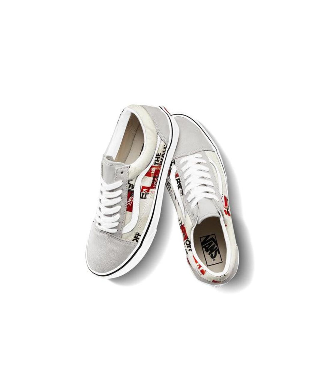 Vans White Old Skool 'Packing Tape for men