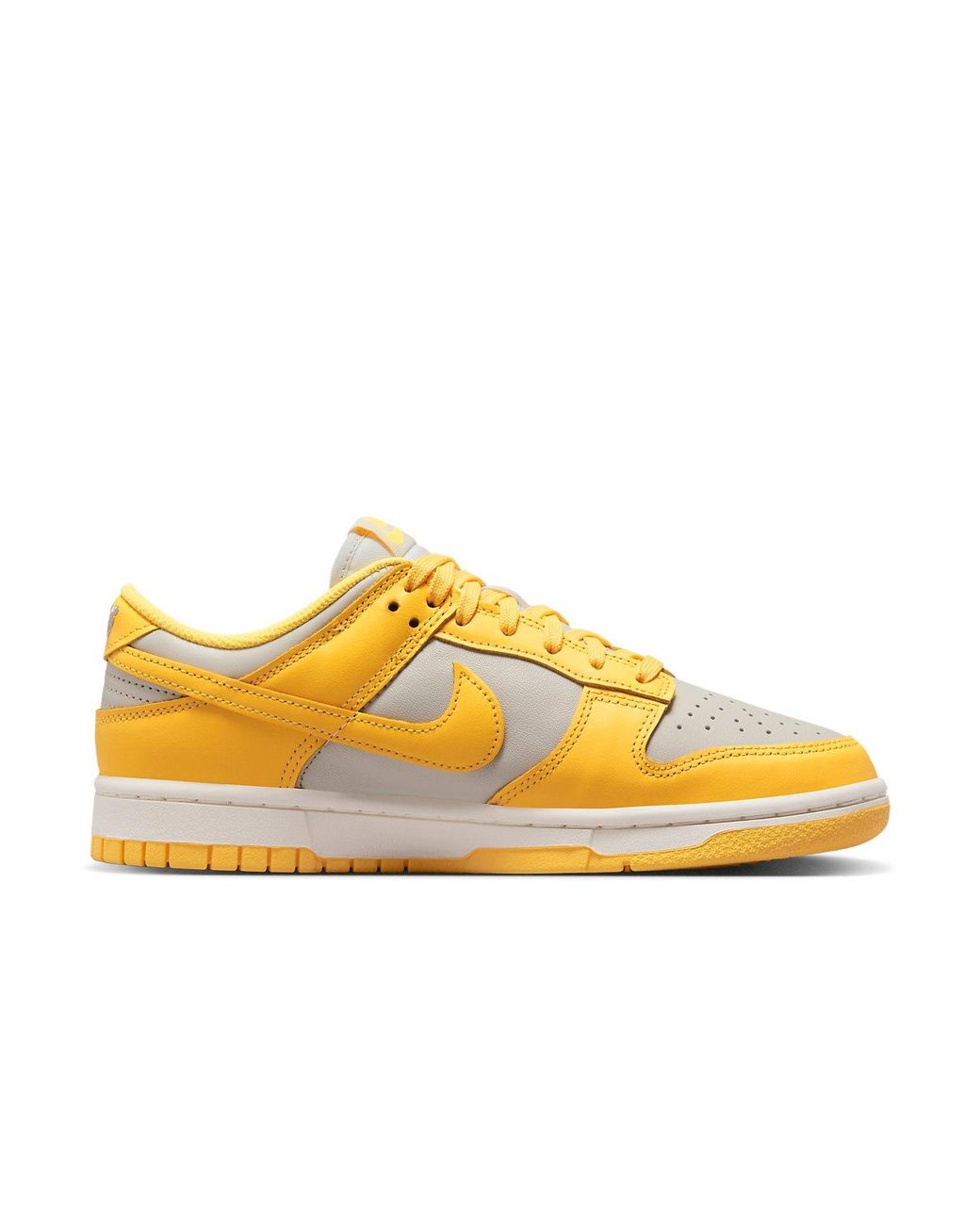 Nike Yellow Dunk Low Shoes