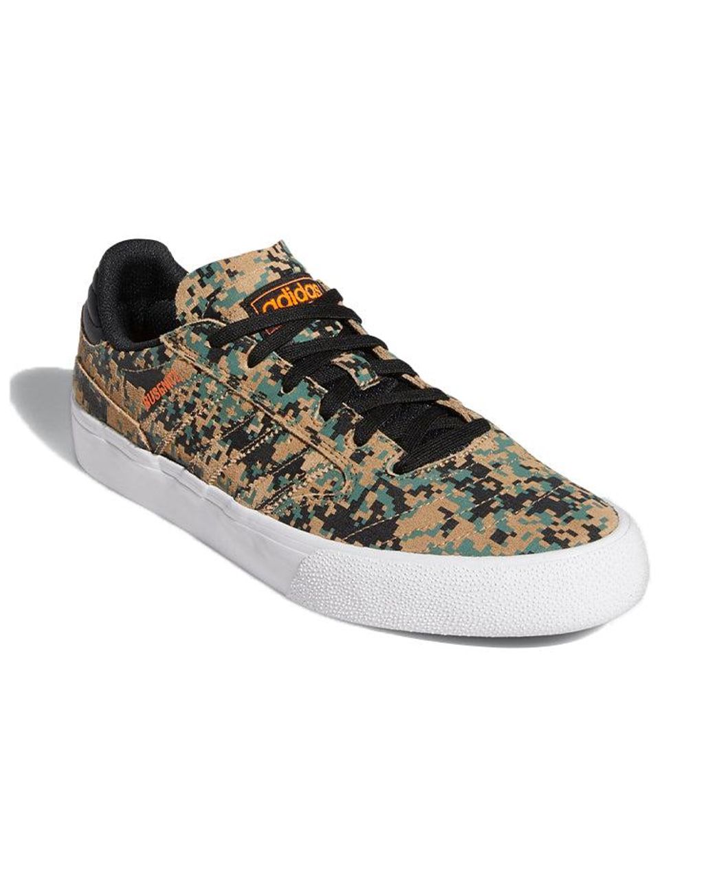 Adidas Brown Busenitz Vulc 2 'Digi Camo' for men