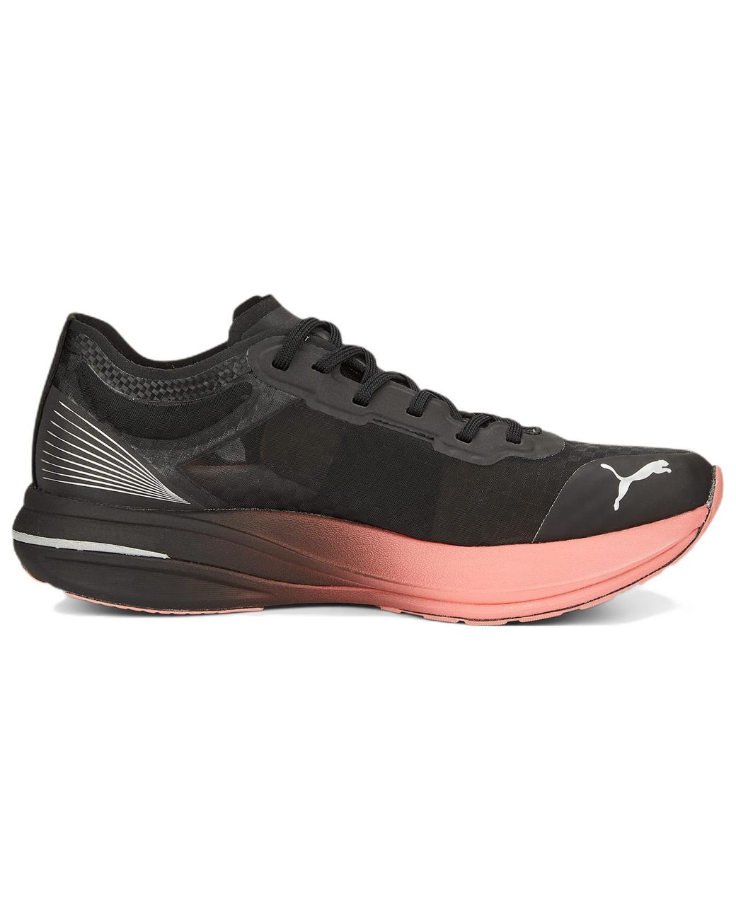 PUMA Black (Wmns) Deviate Nitro Carbon Carnation'
