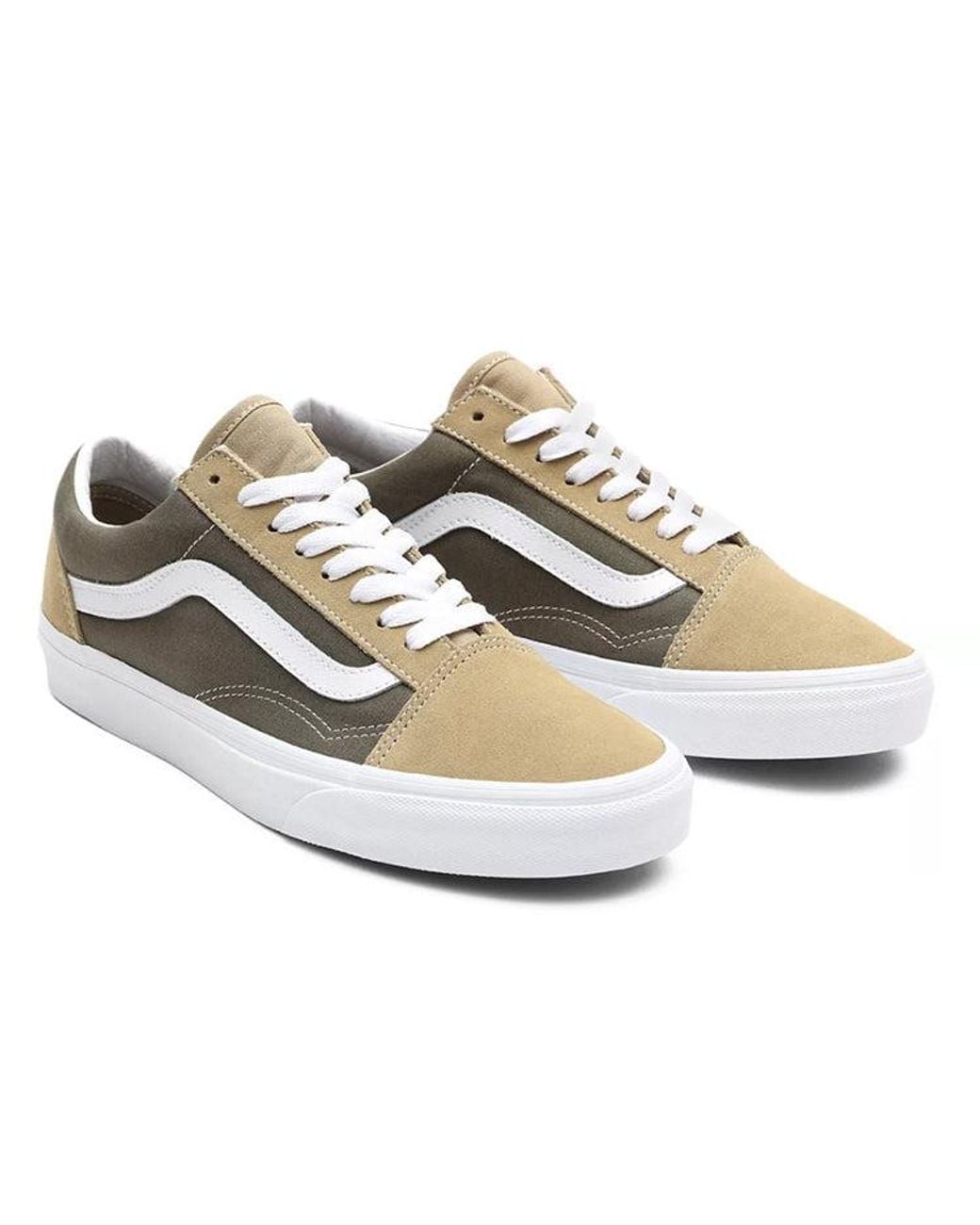 Vans White Old Skool 'Cornstalk Grape Leaf' for men