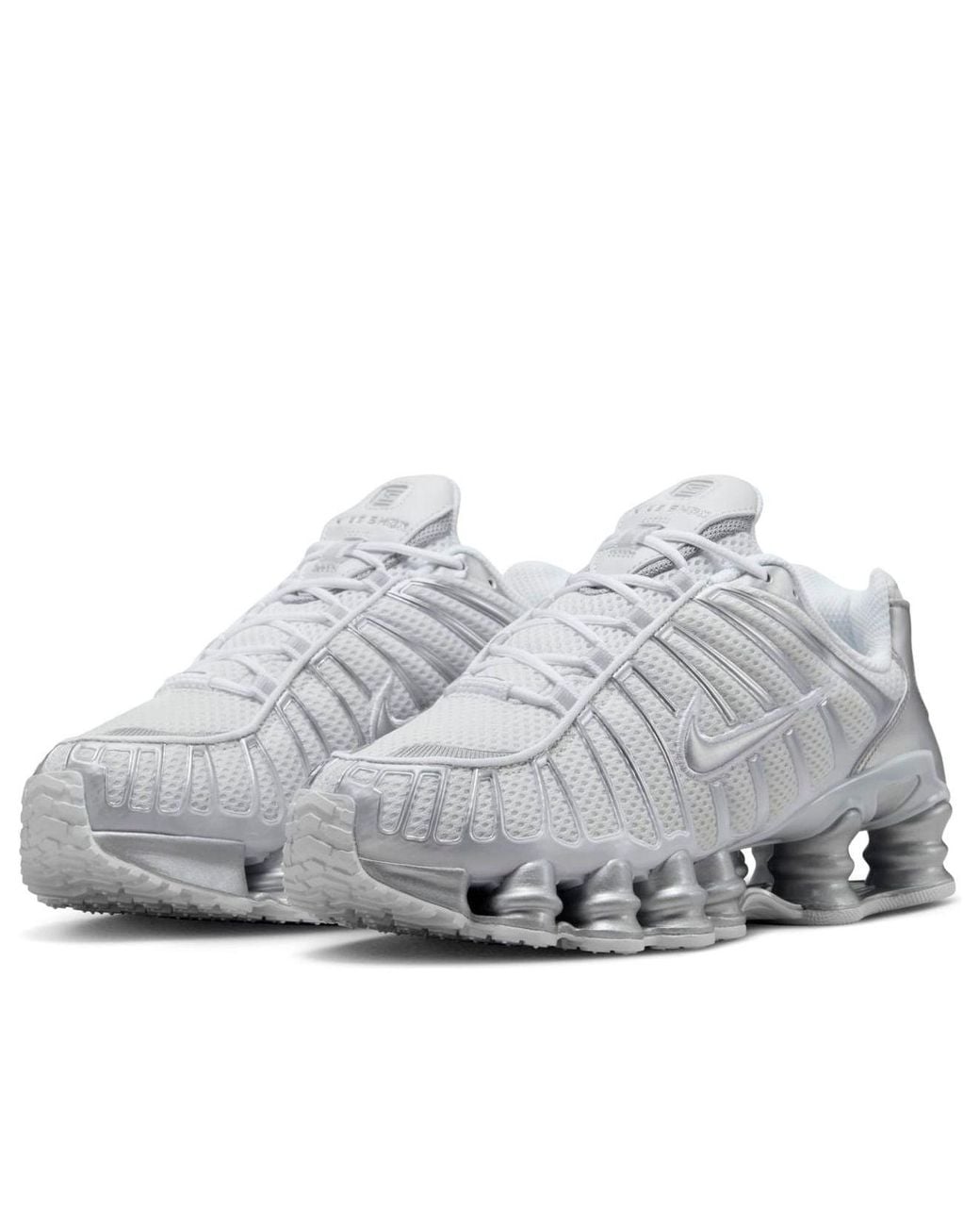 Nike White (Wmns) Shox Tl Chrome'