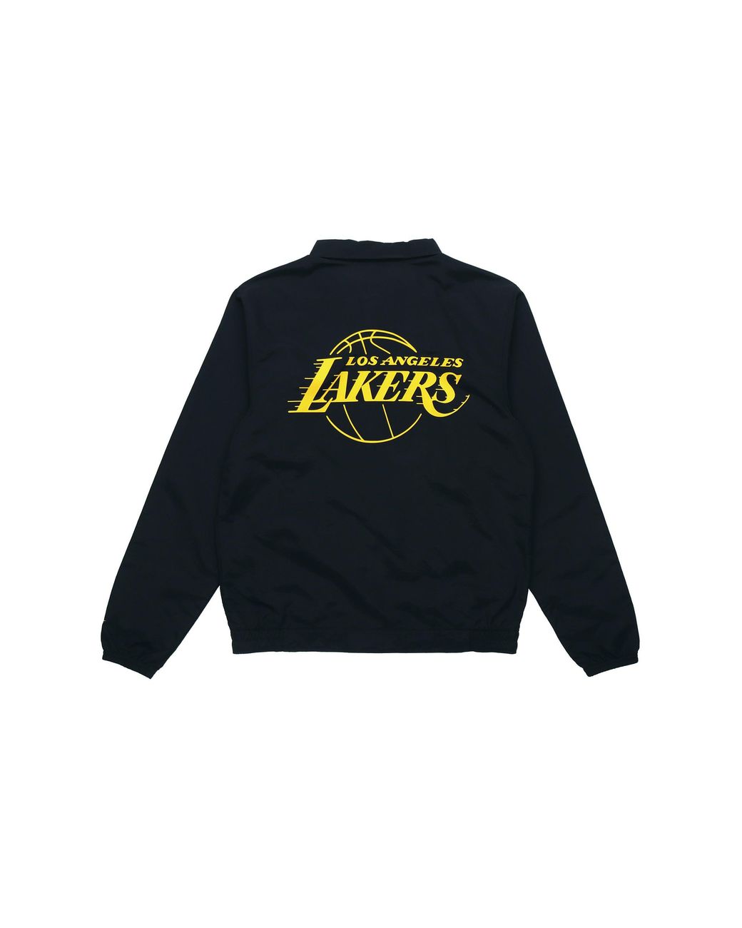 Nike Blue Los Angeles Lakers Nba Lightweight Lapel Zipper Long Sleeves Logo Jacket for men
