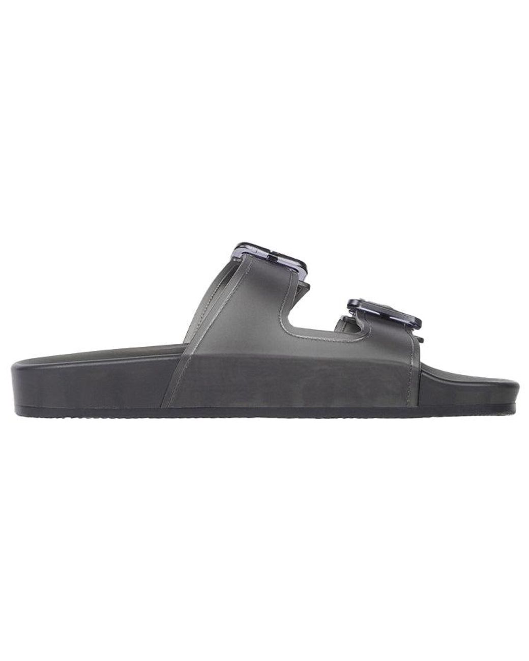 Balenciaga Blue Mallorca Round-Toe Sandals