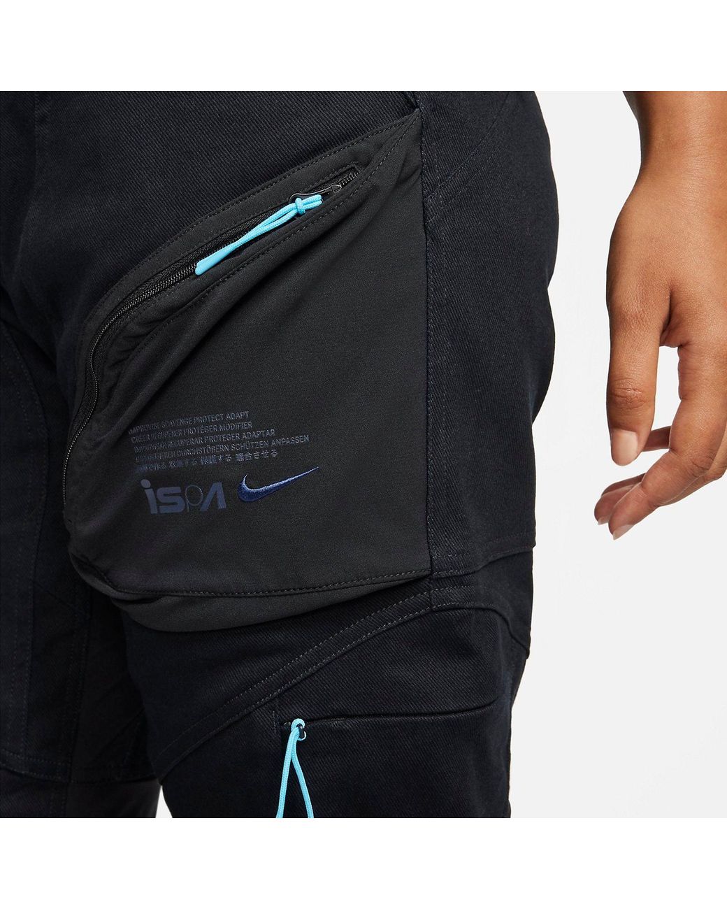 Nike Black Ispa Trousers 2.0 Asia Sizing for men
