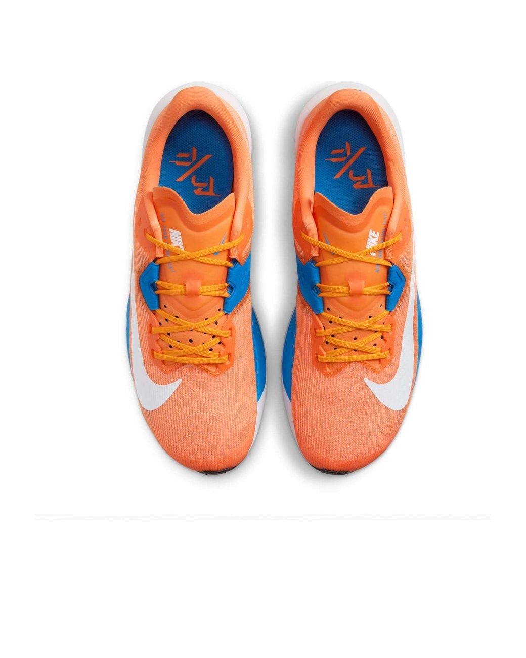 Nike Blue Air Zoom Rival Fly 4 'Bright Mandarin Light Photo' for men