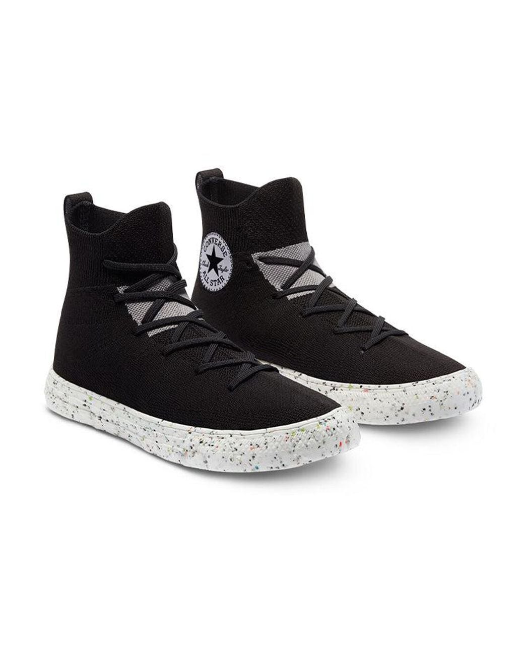 Converse Black Renew Chuck Taylor All Star Crater Knit High for men