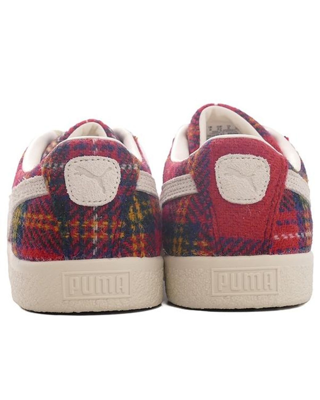 PUMA Red X Harris Tweed Suede Vintage 'Tartan' for men