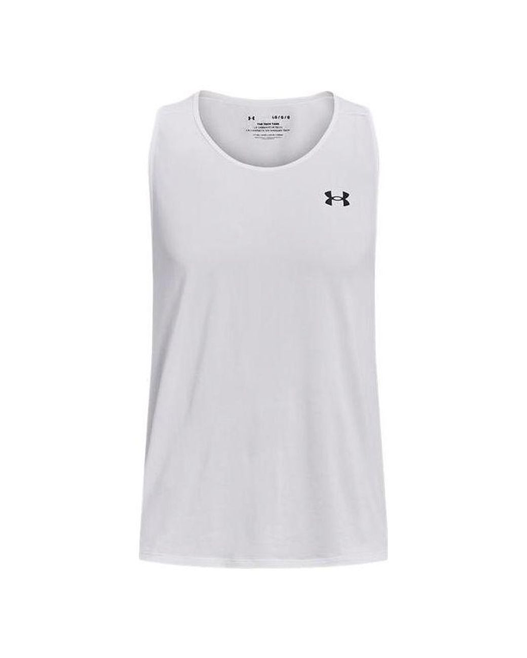 Under Armour White Tech 2.0 Tank Top for men