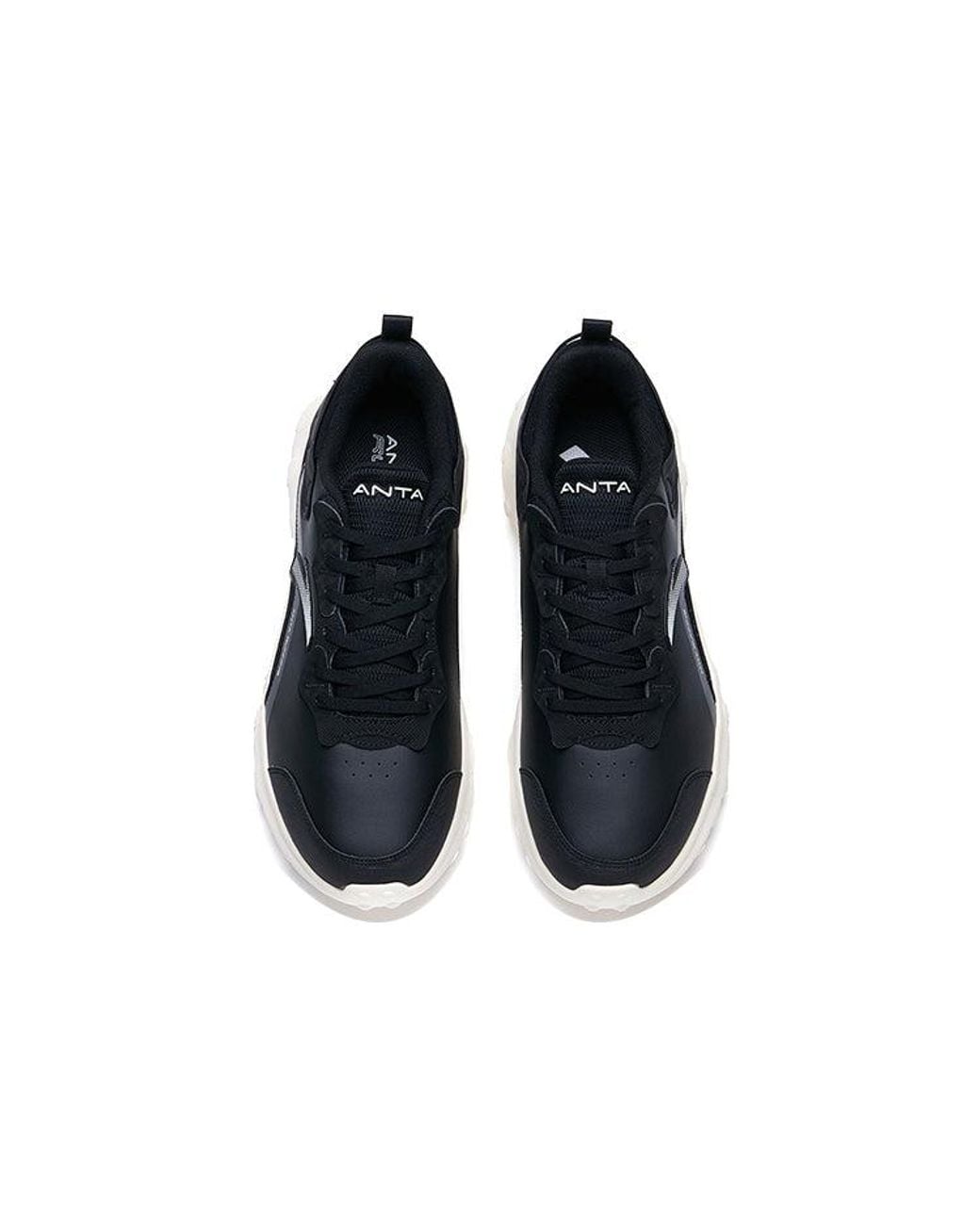 Anta Blue Run Collection Leather With Logo' for men