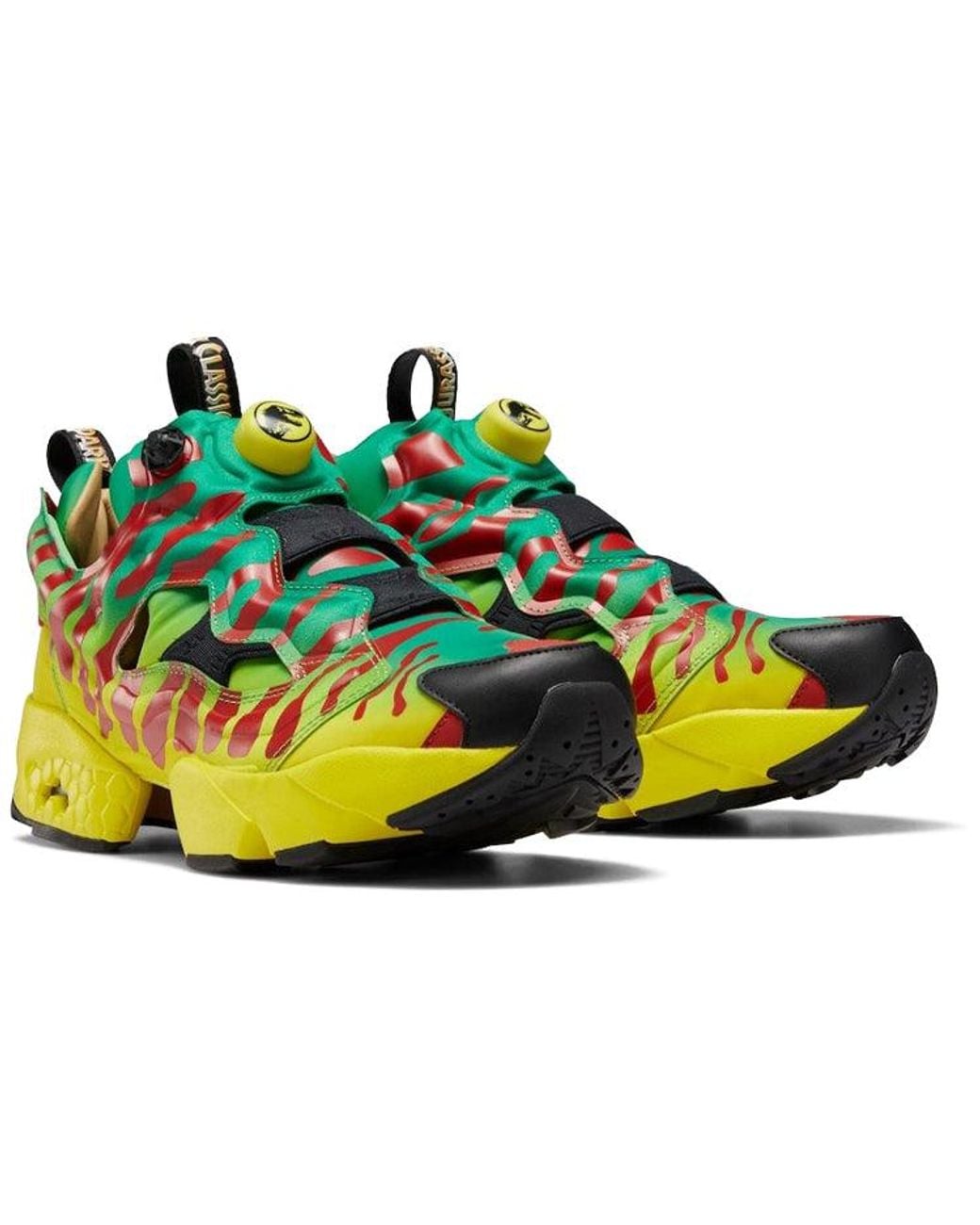 Reebok Green Jurassic Park X Instapump Fury Og 'Tour Vehicles' for men