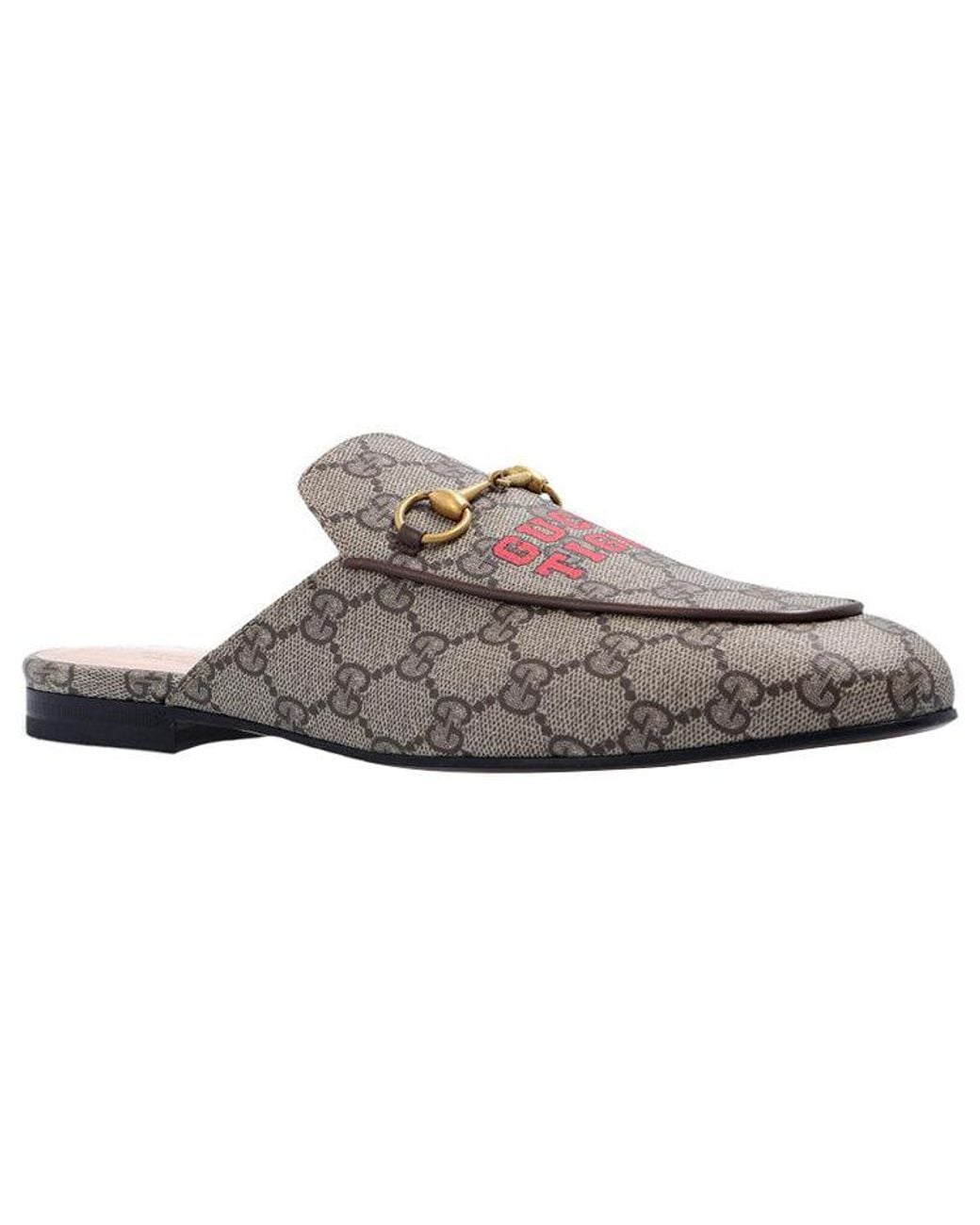Gucci Brown (Wmns) Princetown Slipper Tiger