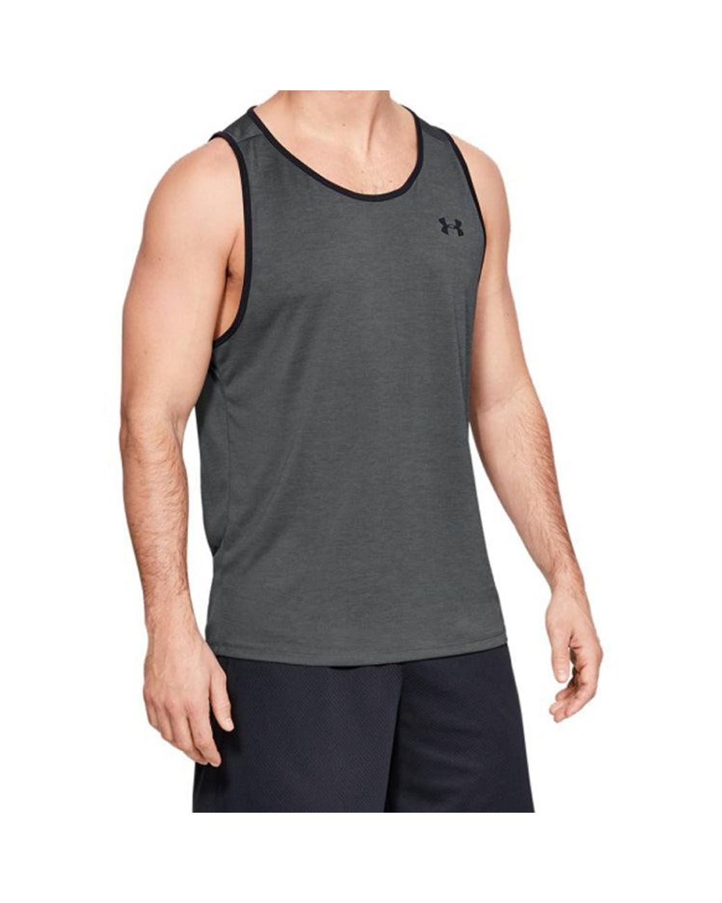 Under Armour Gray Tech Tank Top for men